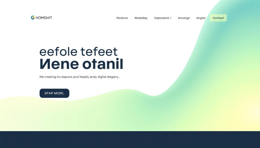 desain web modern